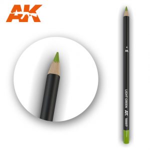 AK Interactive Watercolor Pencil Light Green