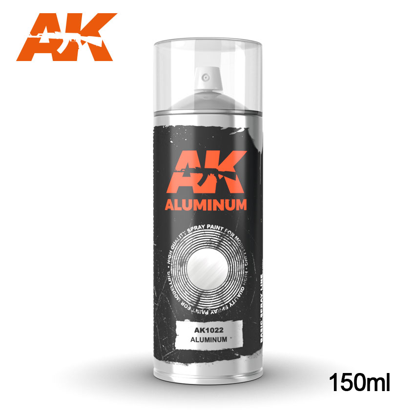 AK Interactive Aluminum - Spray 150ml