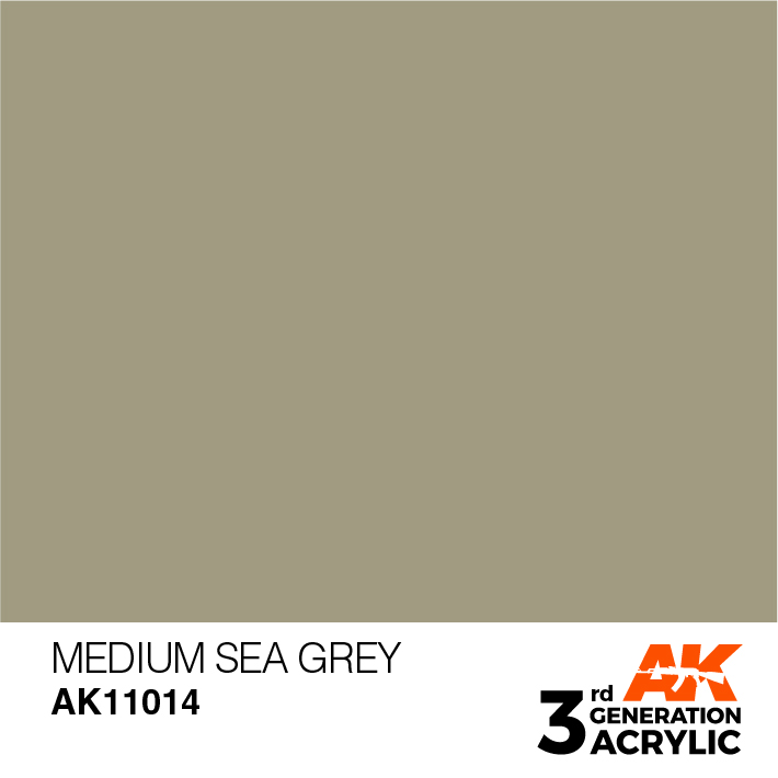 AK Interactive Medium Sea Grey 17ml