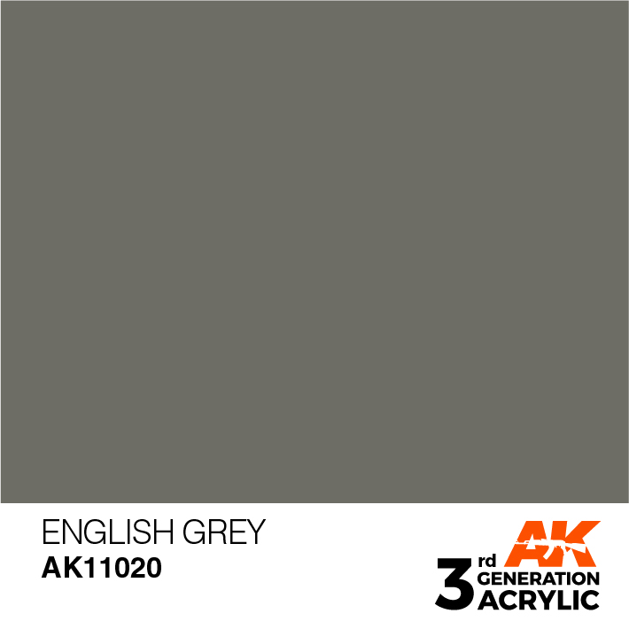 AK Interactive English Grey 17ml