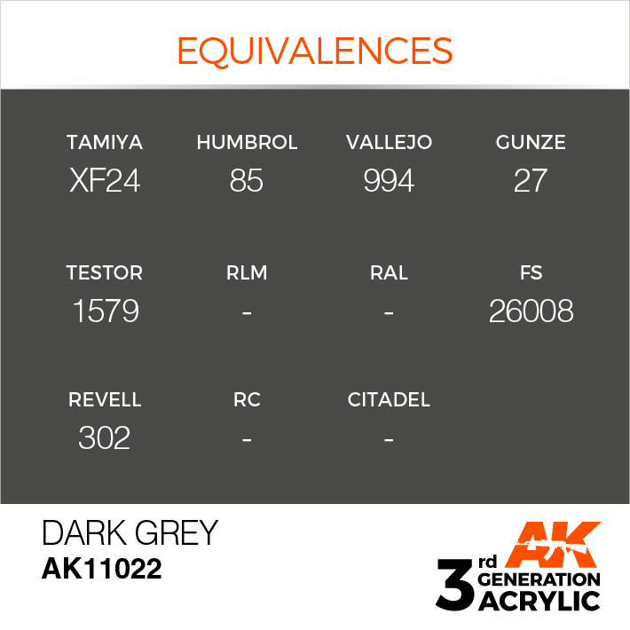 AK Interactive Dark Grey 17ml