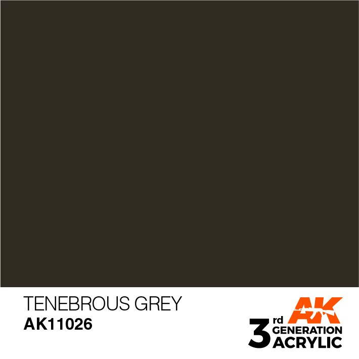 AK Interactive Tenebrous Grey 17ml
