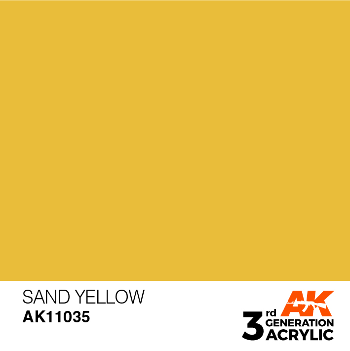 AK Interactive Sand Yellow 17ml