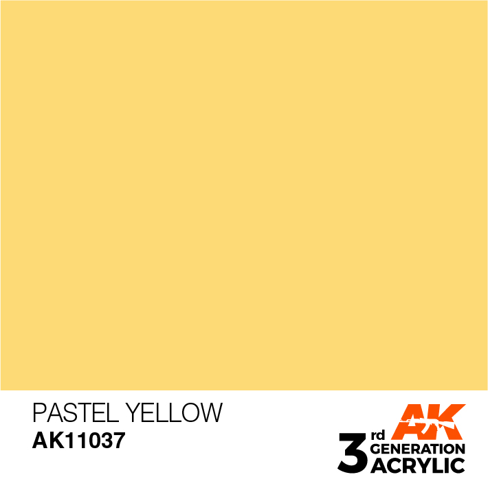 AK Interactive Pastel Yellow 17ml