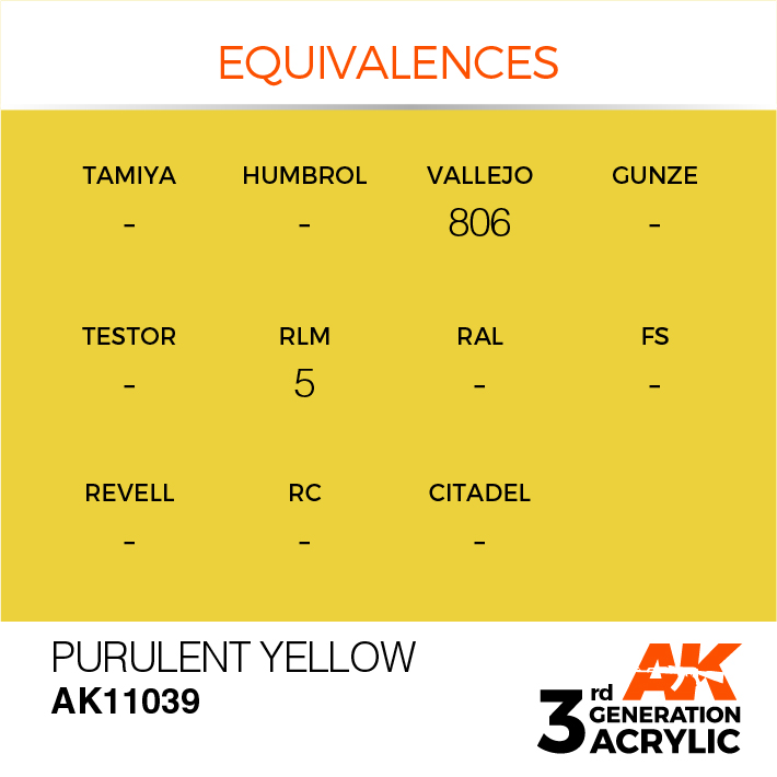 AK Interactive Purulent Yellow 17ml