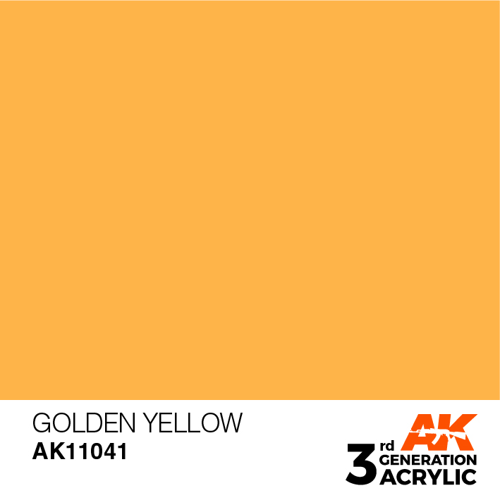 AK Interactive Golden Yellow 17ml