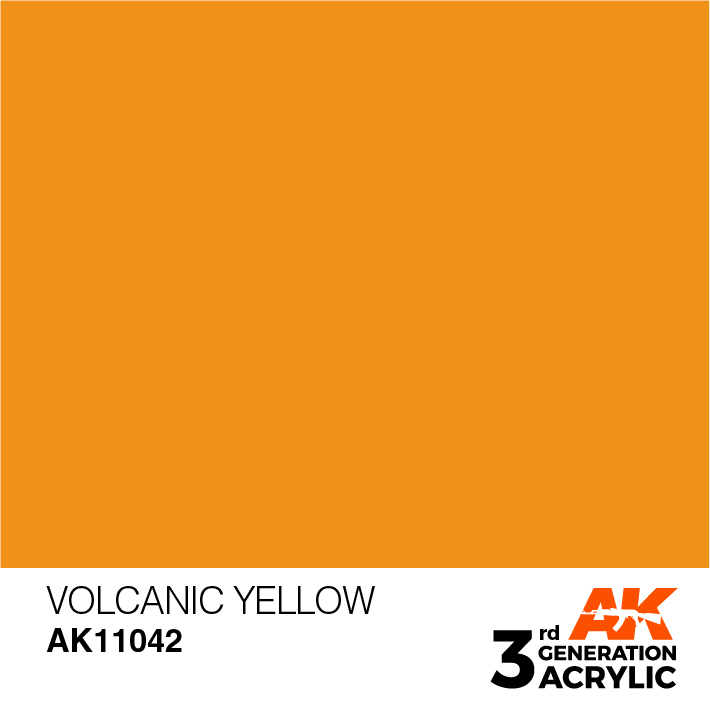 AK Interactive Volcanic Yellow 17ml