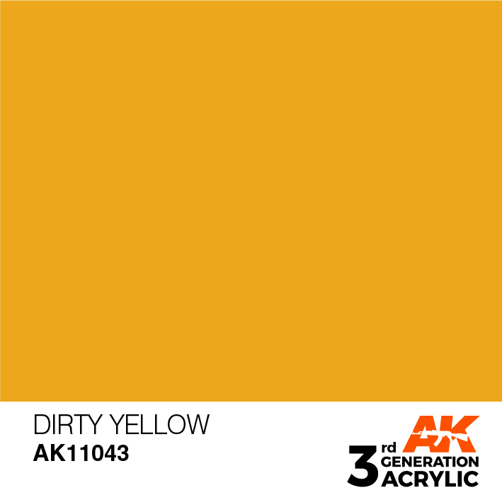 AK Interactive Dirty Yellow 17ml