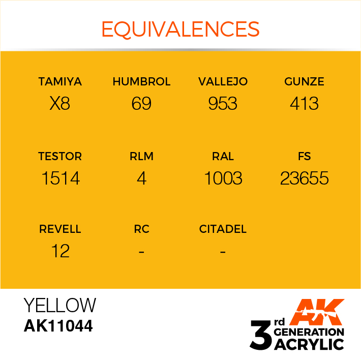 AK Interactive Yellow 17ml