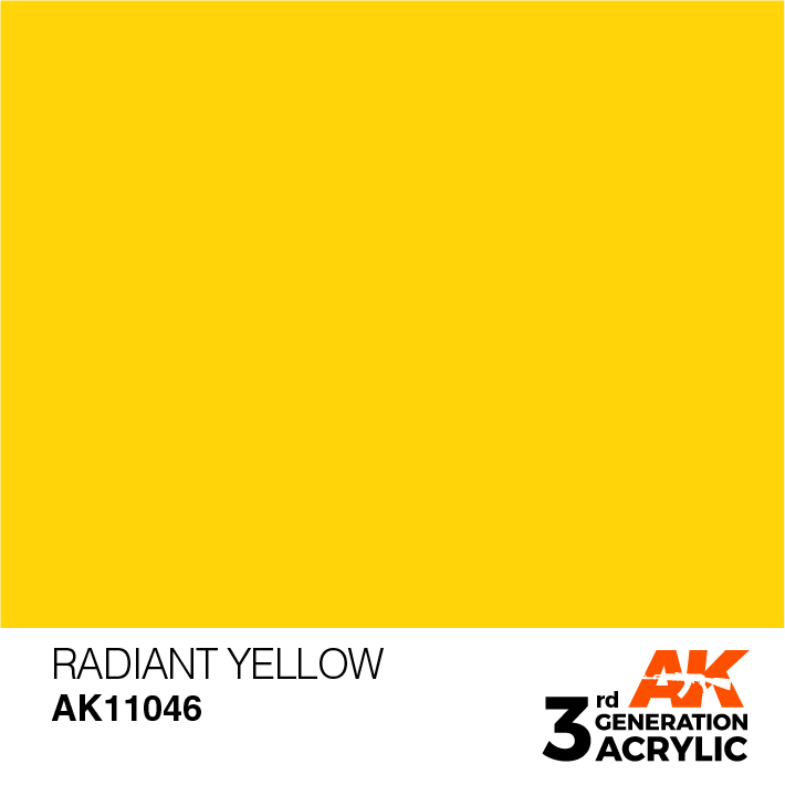 AK Interactive Radiant Yellow 17ml