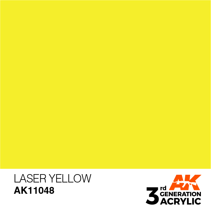 AK Interactive Laser Yellow 17ml