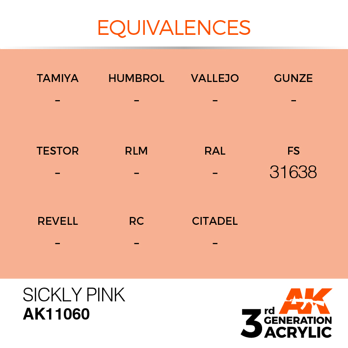 AK Interactive Sickly Pink 17ml