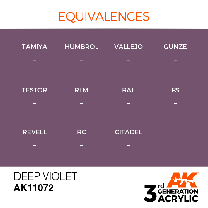 AK Interactive Deep Violet 17ml