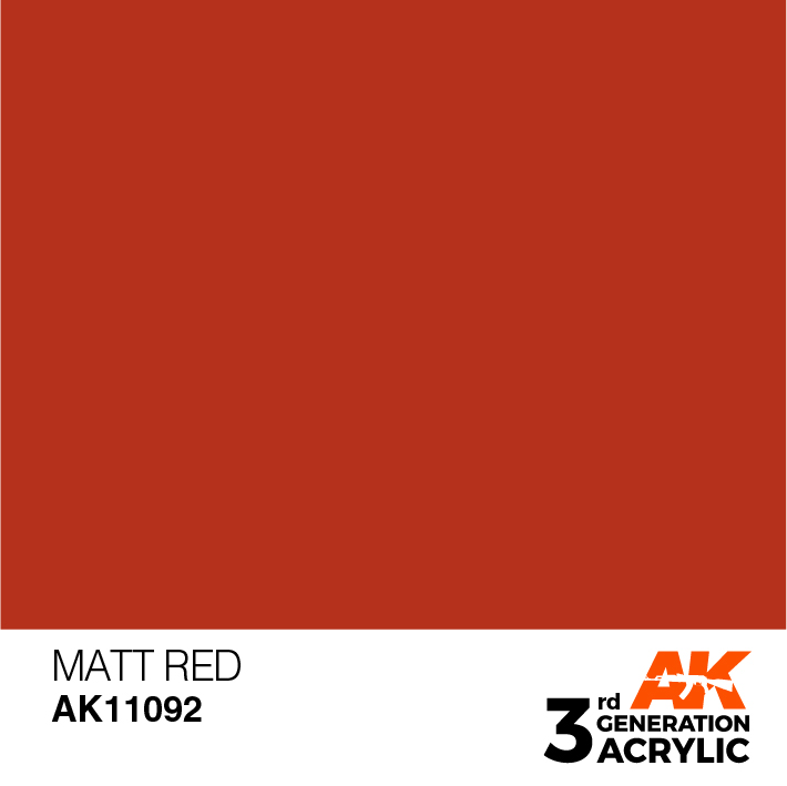 AK Interactive Matt Red 17ml