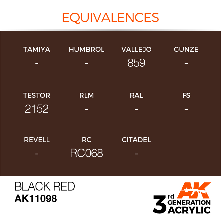 AK Interactive Black Red 17ml