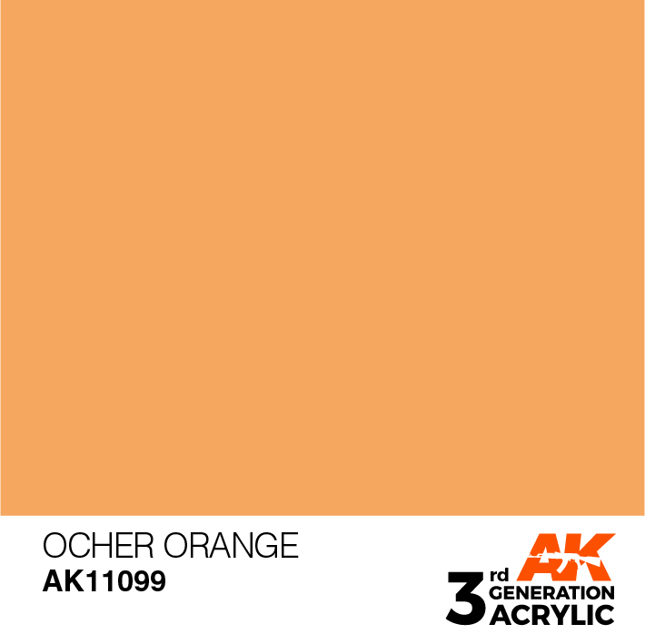 AK Interactive Ocher Orange 17ml