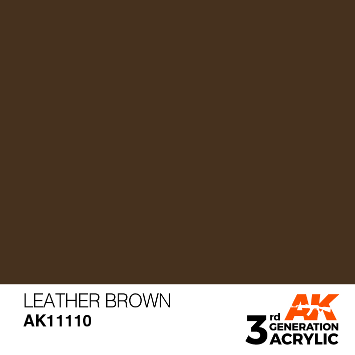 AK Interactive Leather Brown 17ml