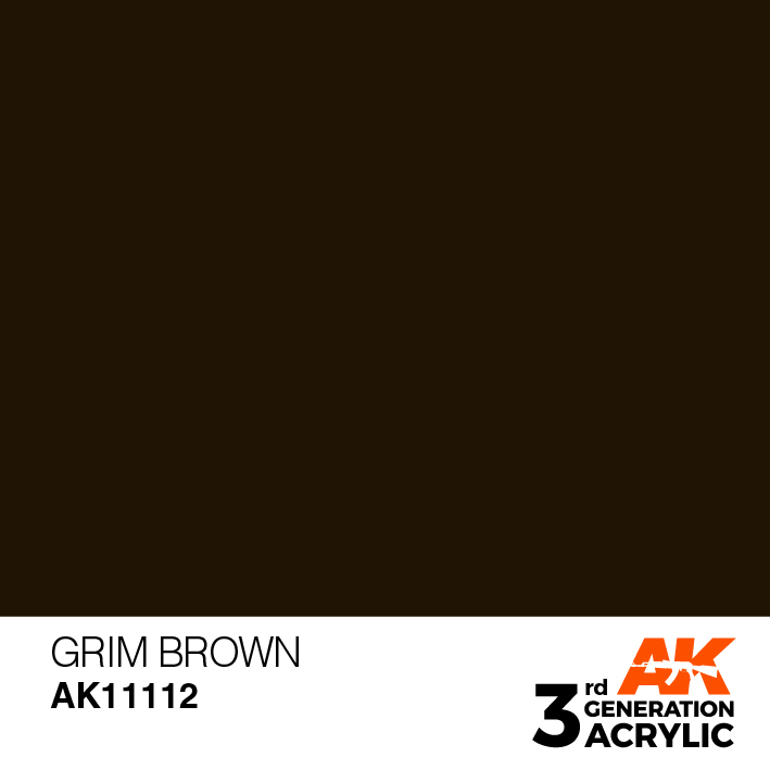 AK Interactive Grim Brown 17ml