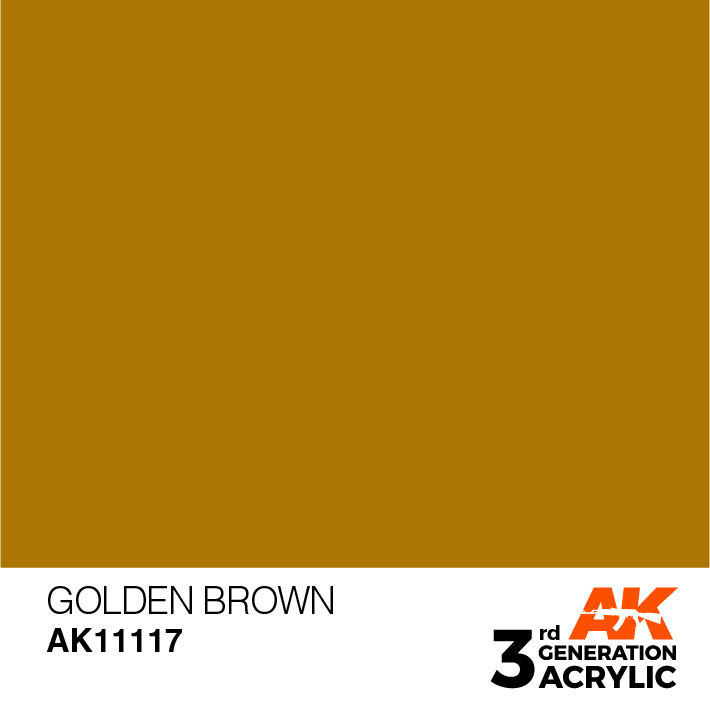 AK Interactive Golden Brown 17ml