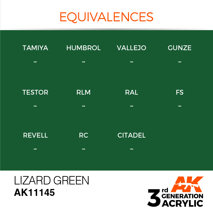 AK Interactive Lizard Green 17ml