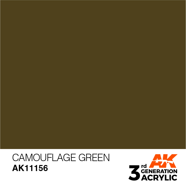 AK Interactive Camouflage Green 17ml