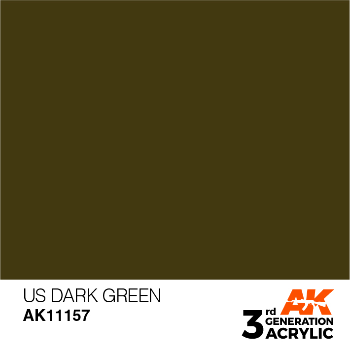 AK Interactive US Dark Green 17ml