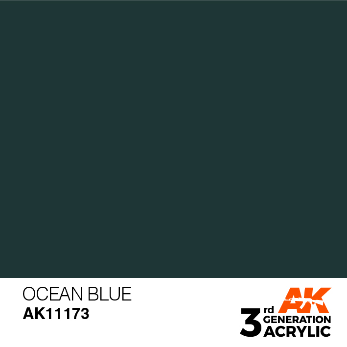 AK Interactive Ocean Blue 17ml