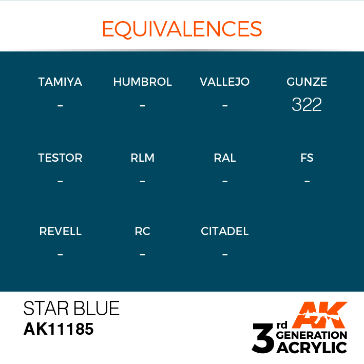 AK Interactive Star Blue 17ml