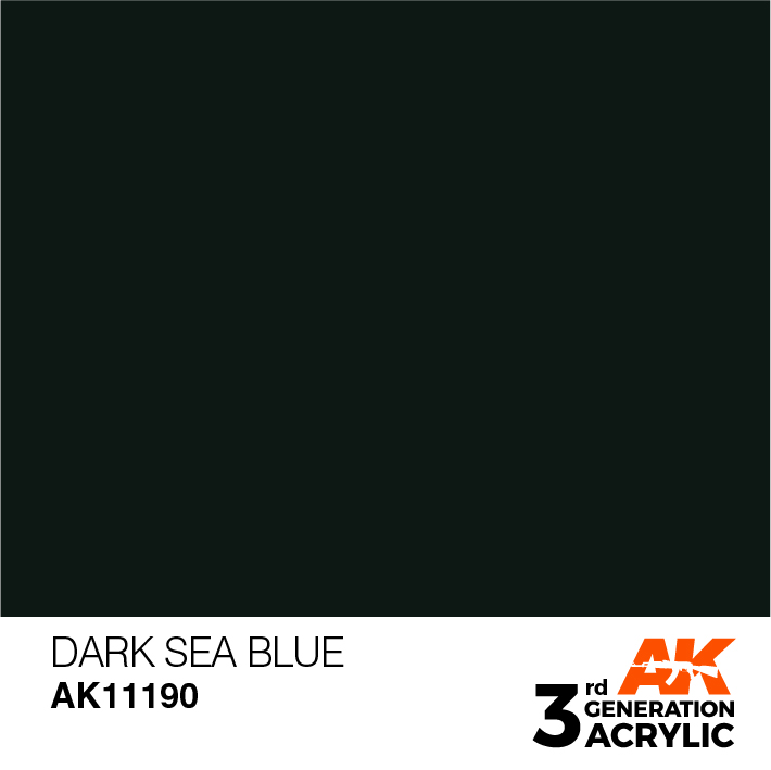 AK Interactive Dark Sea Blue 17ml