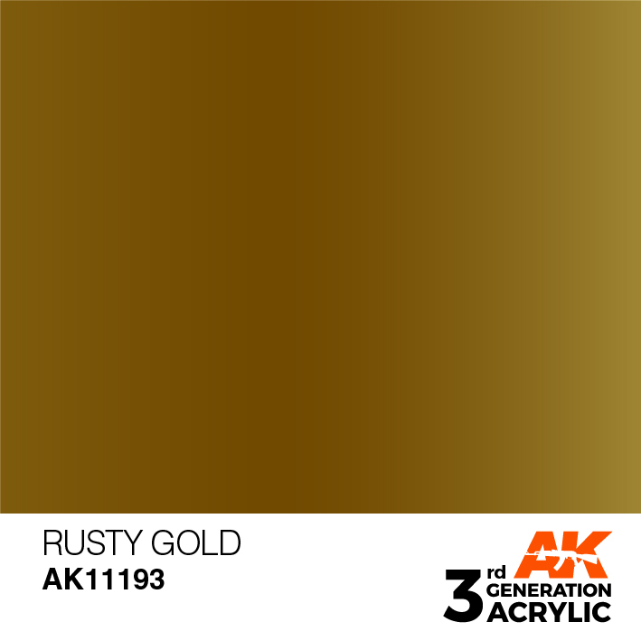 AK Interactive Rusty Gold 17ml