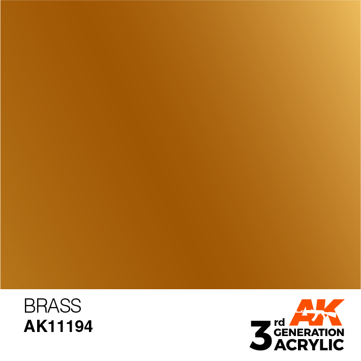 AK Interactive Brass 17ml