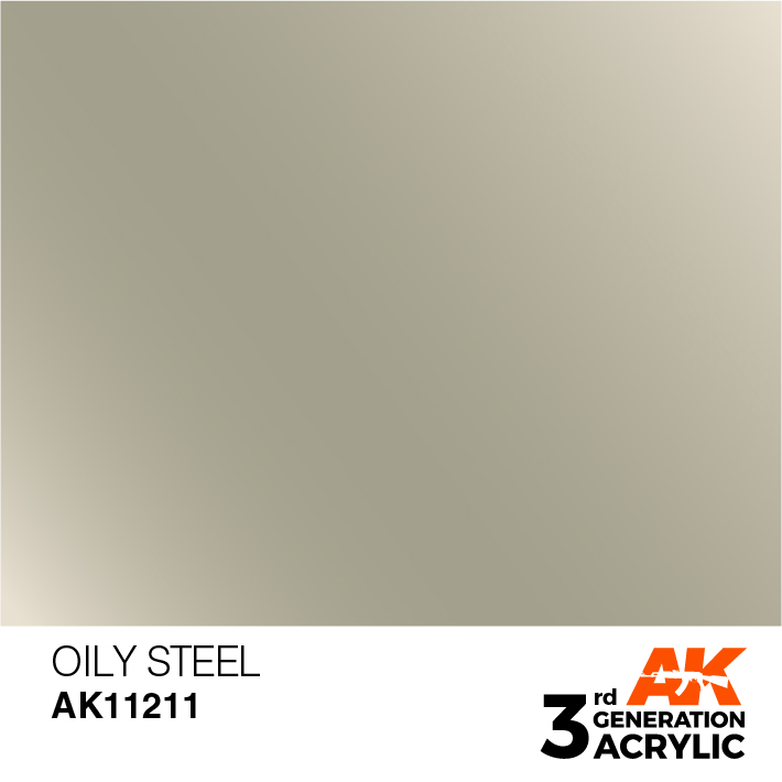 AK Interactive Oily Steel 17ml