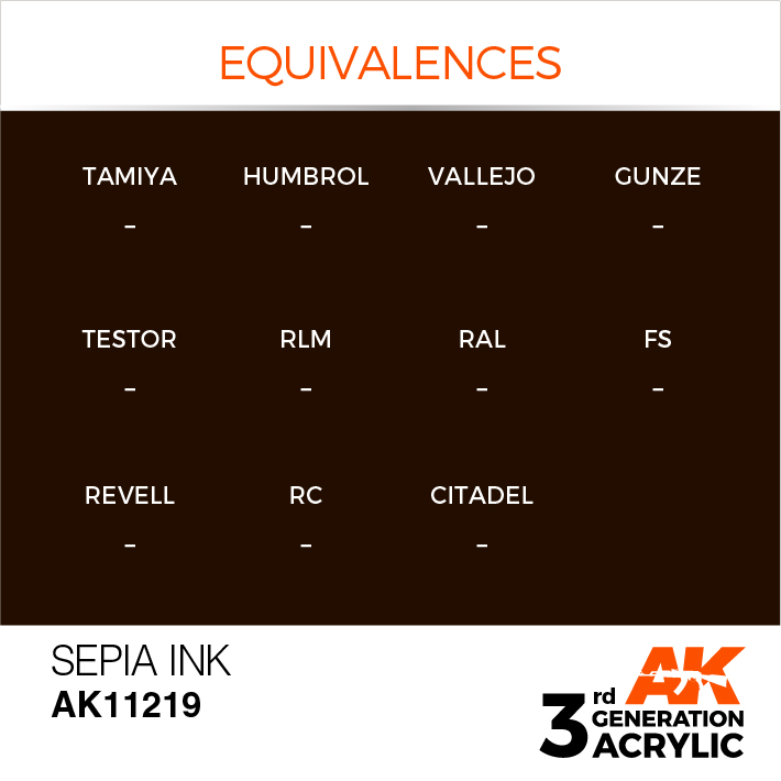 AK Interactive Sepia INK 17ml