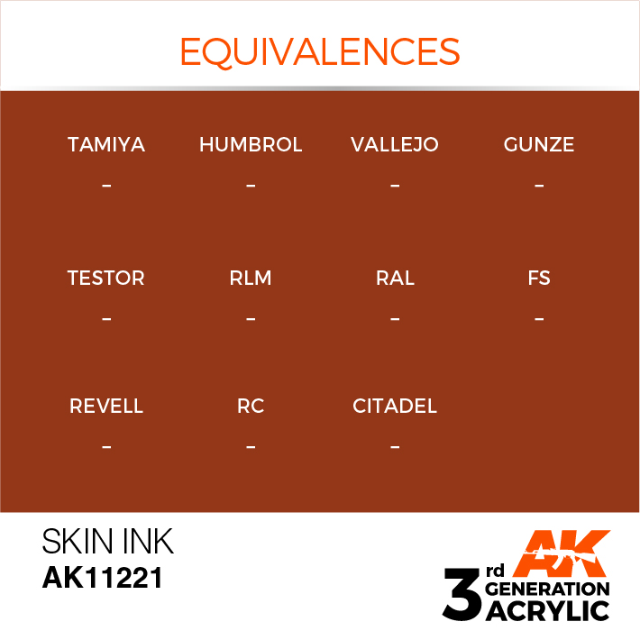 AK Interactive Skin INK 17ml
