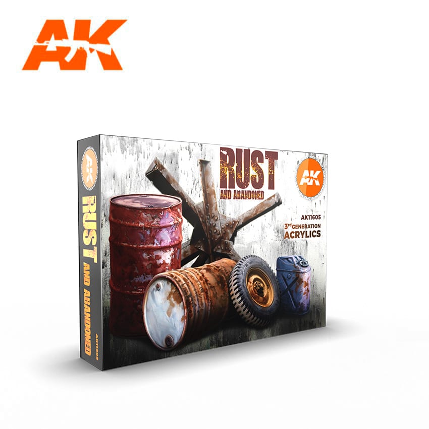 AK Interactive Rust Set