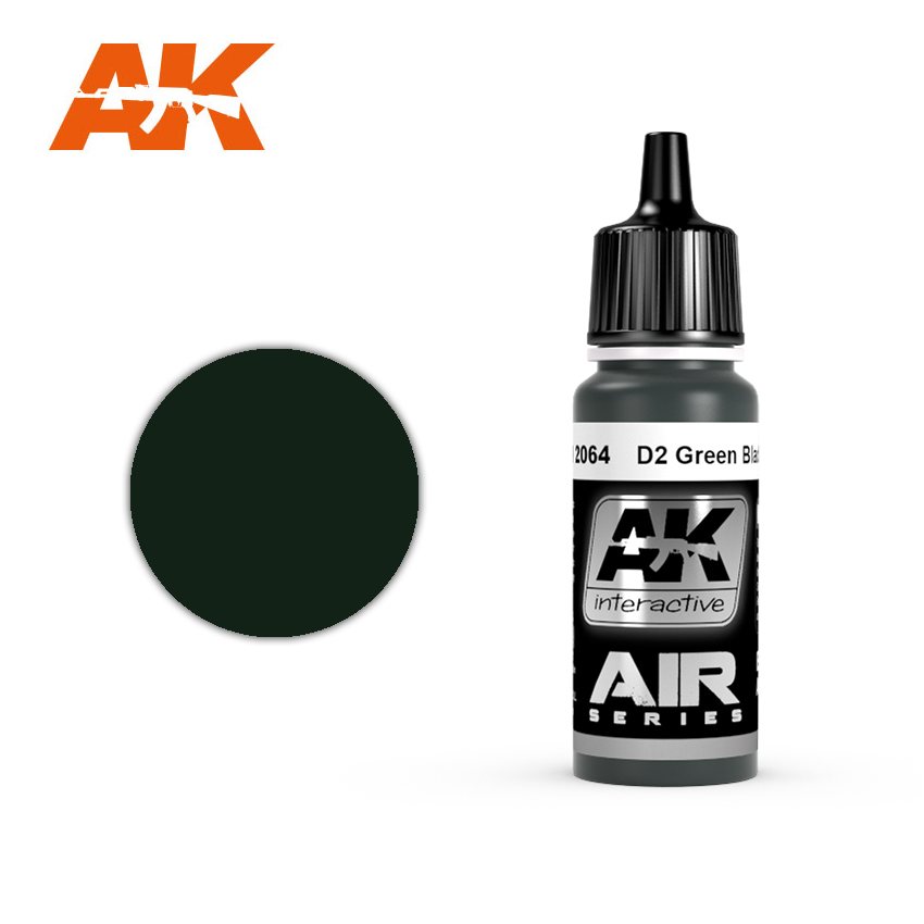 AK Interactive D2 GREEN BLACK