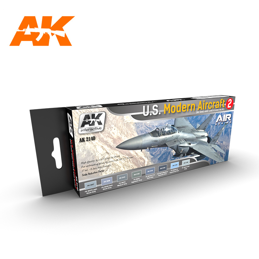 AK Interactive U.S. MODERN AIRCRAFT 2