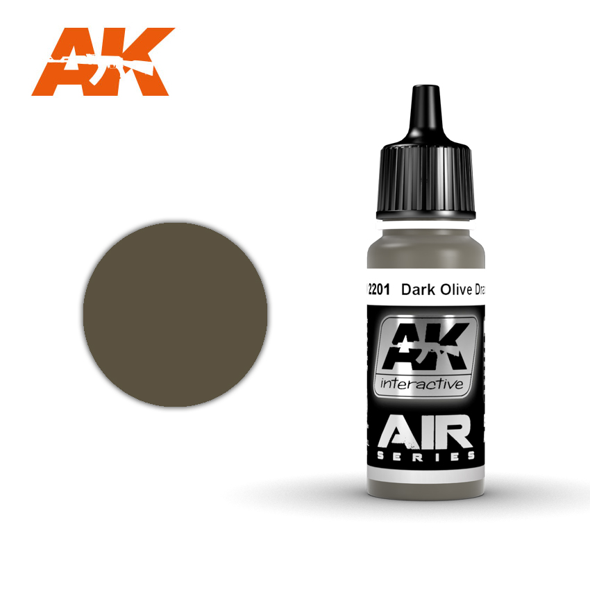 AK Interactive Dark Olive Drab 41 17ml