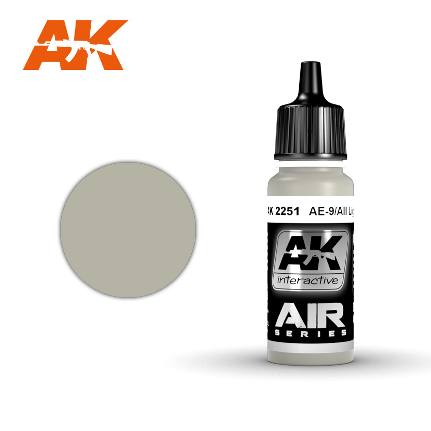 AK Interactive AE-9/AII Light Grey 17ml