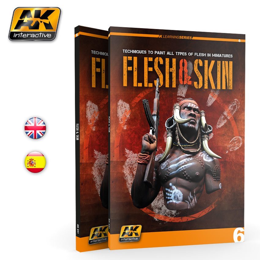 AK Interactive FLESH AND SKIN (AK LEARNING SERIES N6) English