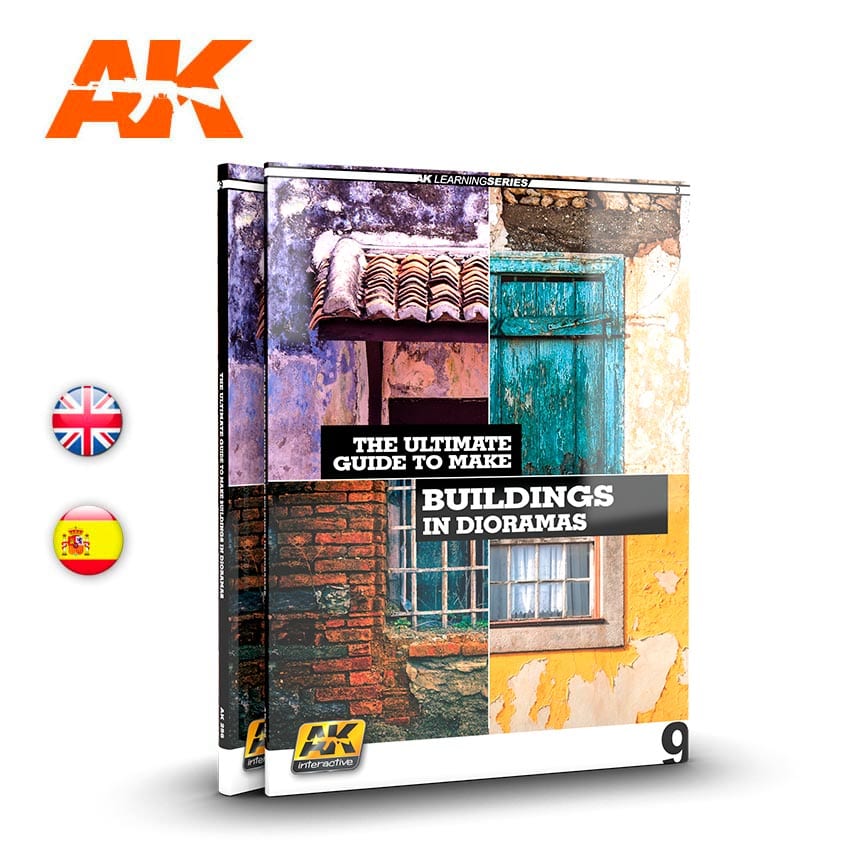 AK Interactive AK LEARNING 9 GUIDE TO MAKE BUILDINGS IN DIORAMAS English