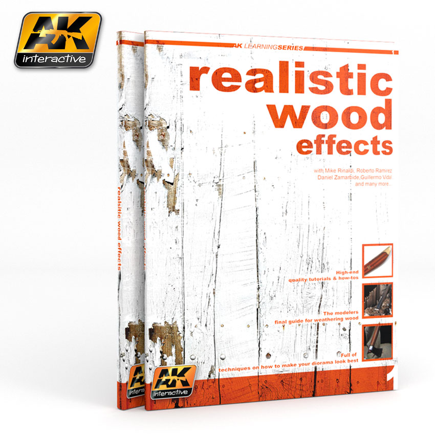 AK Interactive REALISTIC WOOD EFFECTS (AK LEARNING SERIES N1) English
