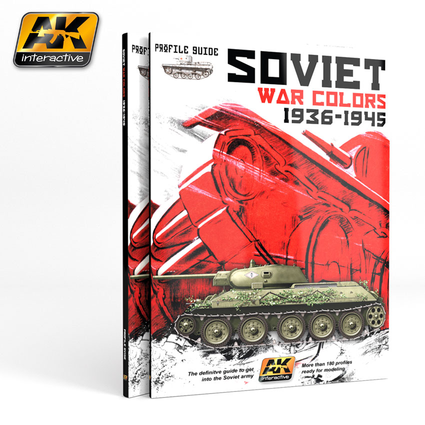 AK Interactive SOVIET WAR COLORS PROFILE GUIDE - English
