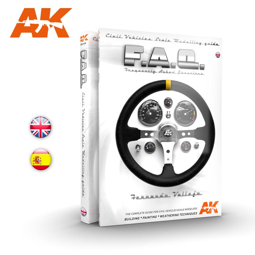 AK Interactive CIVIL VEHICLES SCALE MODELLING F.A.Q - English