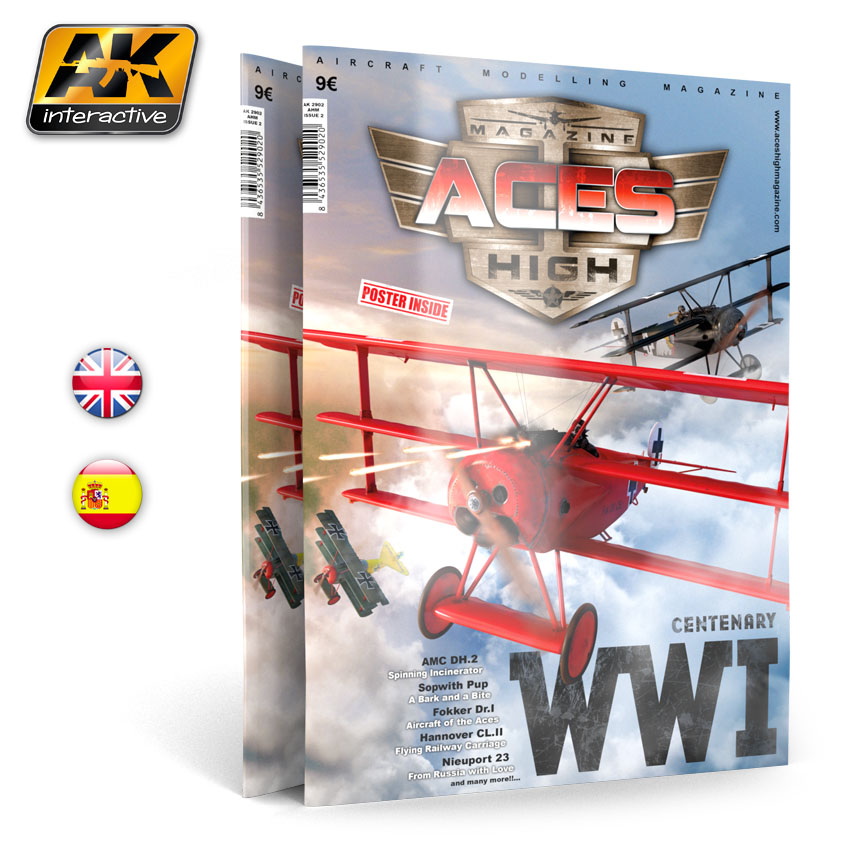 AK Interactive Issue 2. A.H. WWI PLANES English