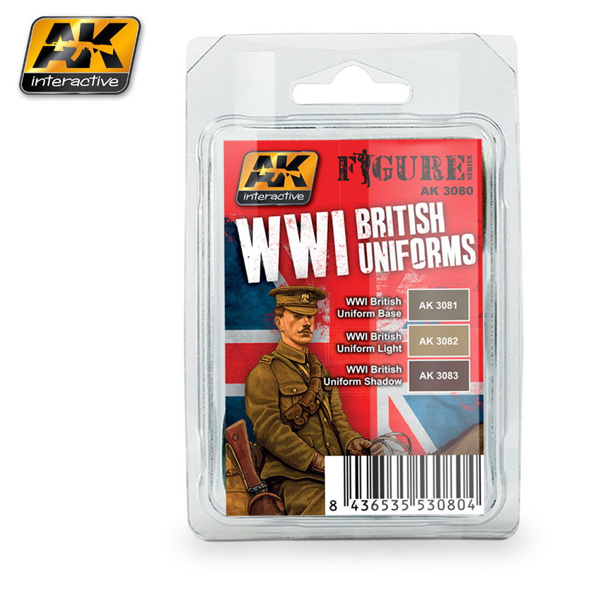 AK Interactive WWI BRITISH UNIFORMS