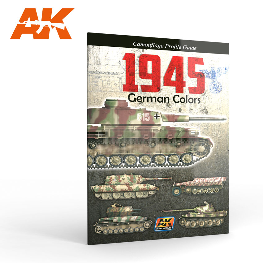 AK Interactive 1945 GERMAN COLORS PROFILE GUIDE English