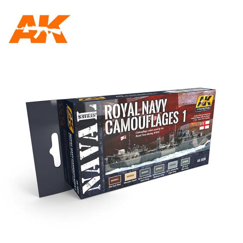 AK Interactive ROYAL NAVY CAMOUFLAGES 1
