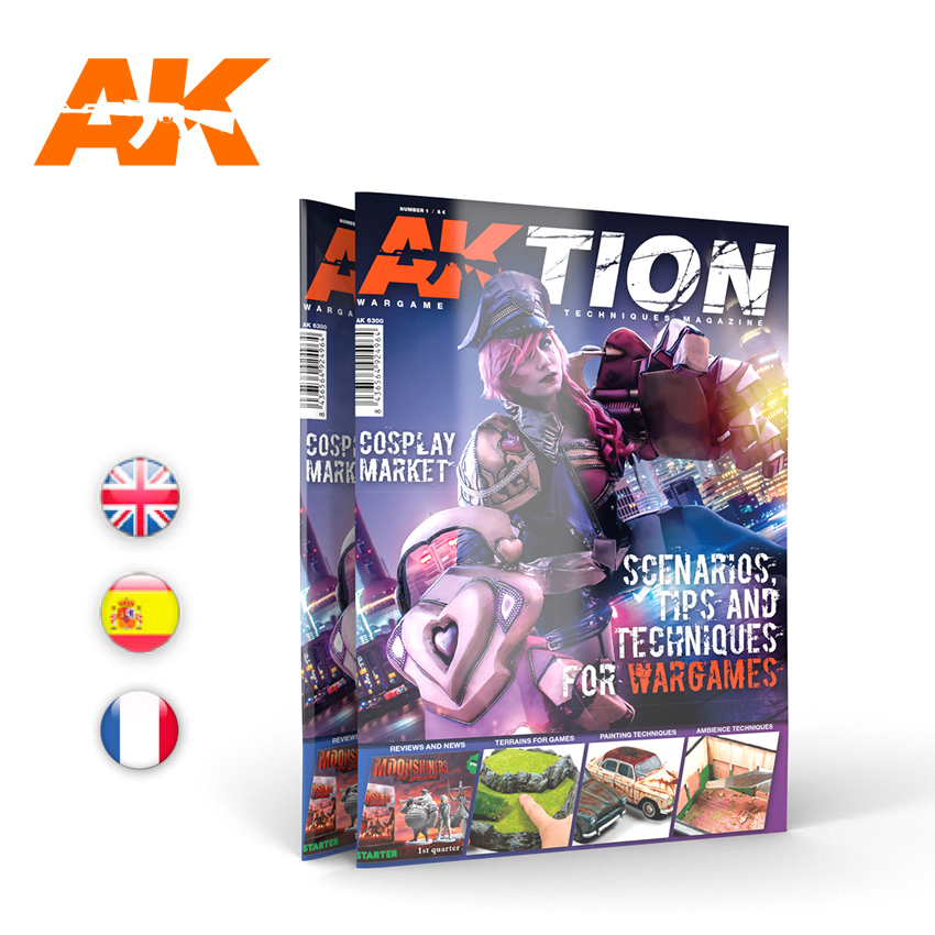 AK Interactive AKTION WARGAME Magazine - Issue 1. English