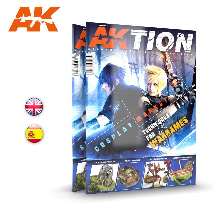 AK Interactive AKTION WARGAME Magazine - Issue 2. English